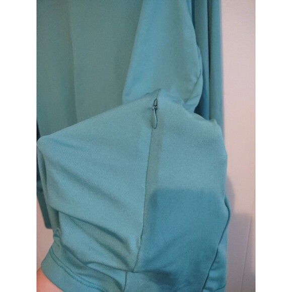 Women's Sun Protection UPF 50 32° Cool Turquoise Long Sleeve Size XXL - Picture 2 of 5